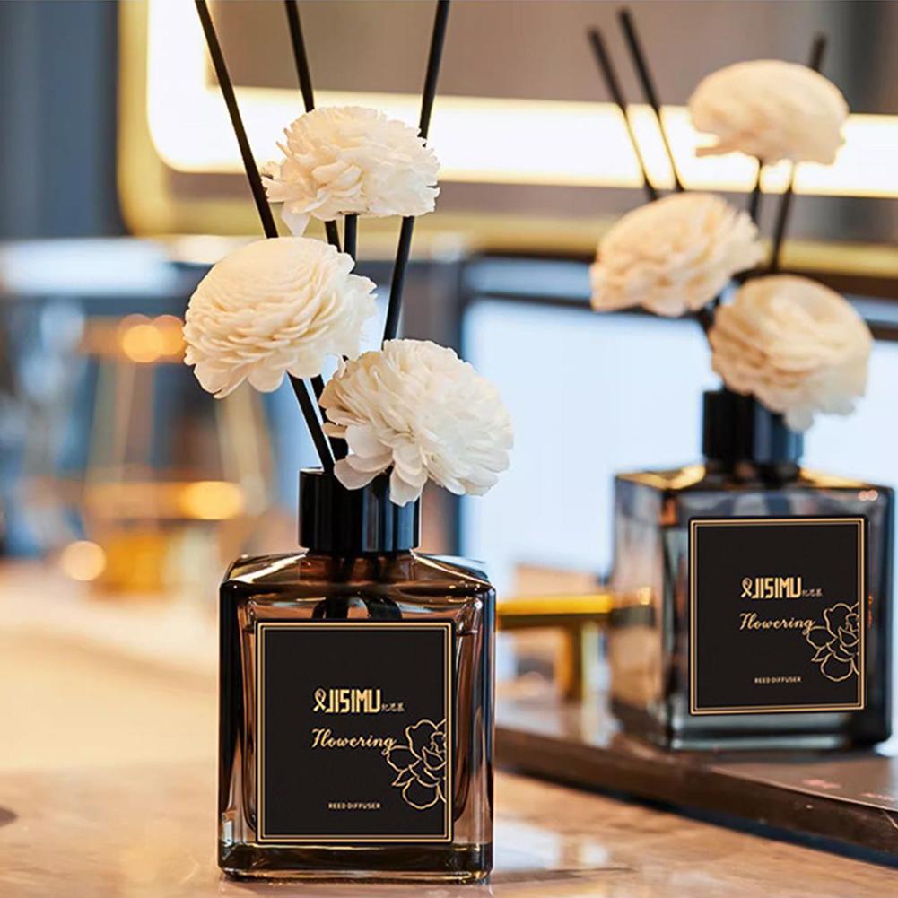 Home Fragrance Jasmine & Yuzu Porcelain Diffuser - Fireless Aromatherapy Room Decoration Home Fragrance