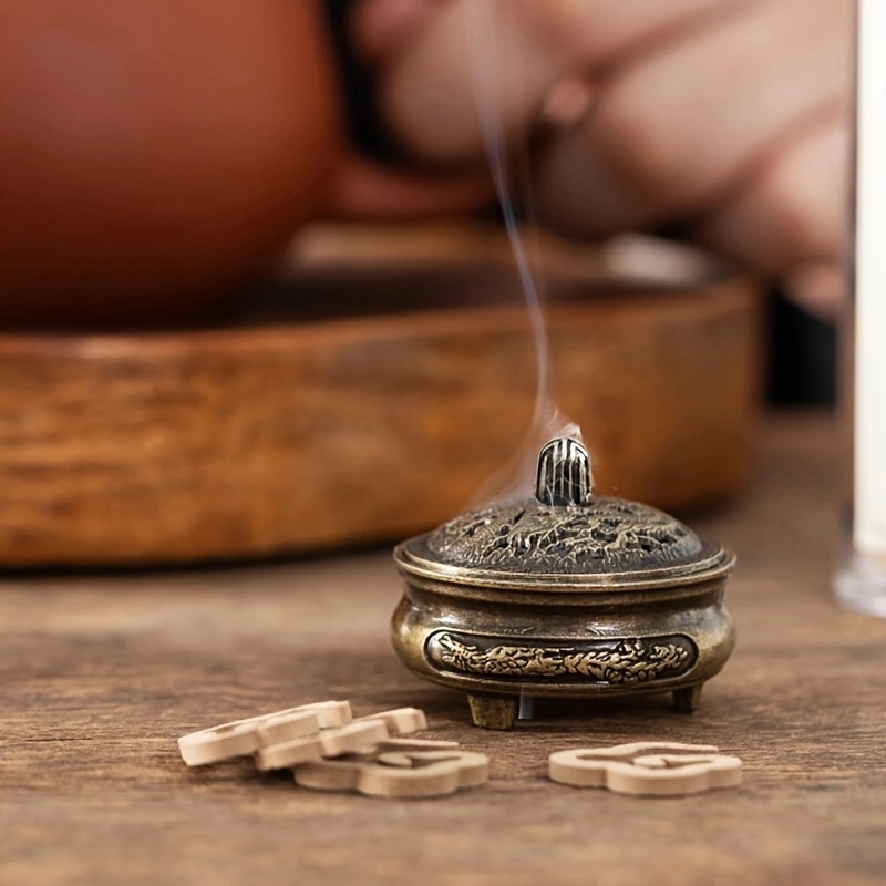 Antique Brass Pocket Incense B - огляд і ціна Home Fragrance Miniso