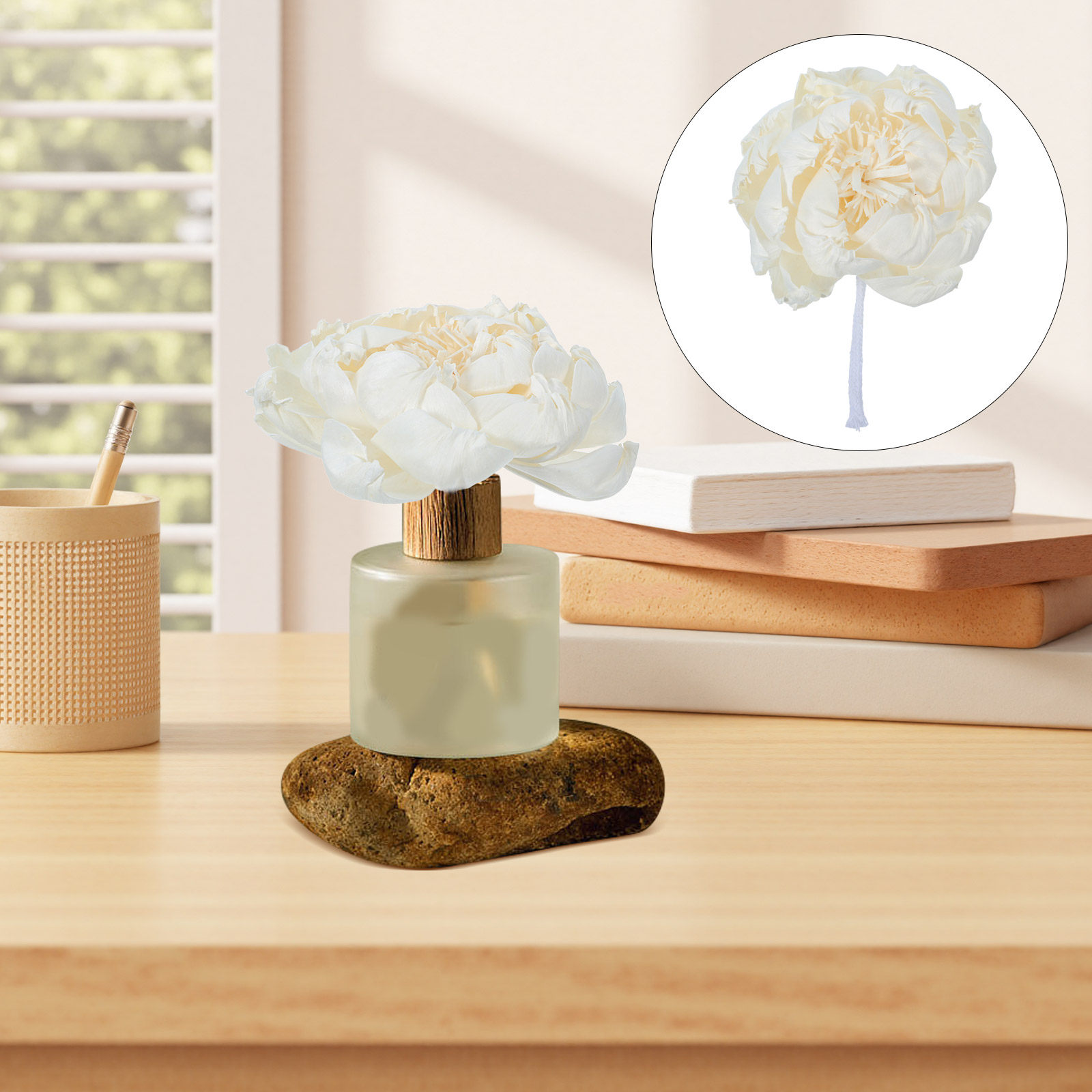 Peony Head Fragrance Diffuser  - огляд і ціна Home Fragrance With Essential Oils