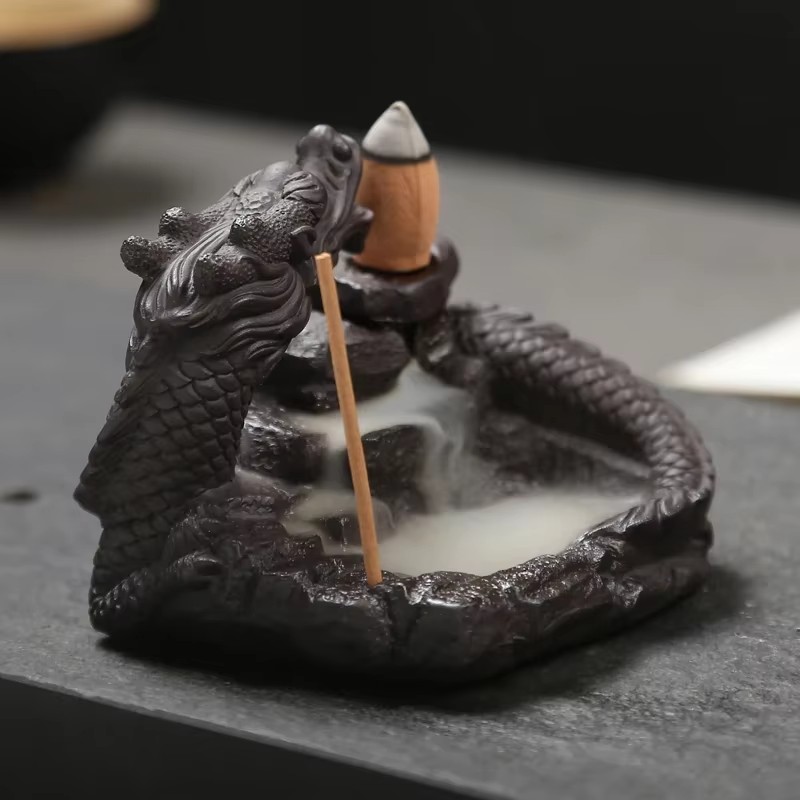 Hot Ceramic Dragon Incense Hol - огляд і ціна Home Fragrance Miniso