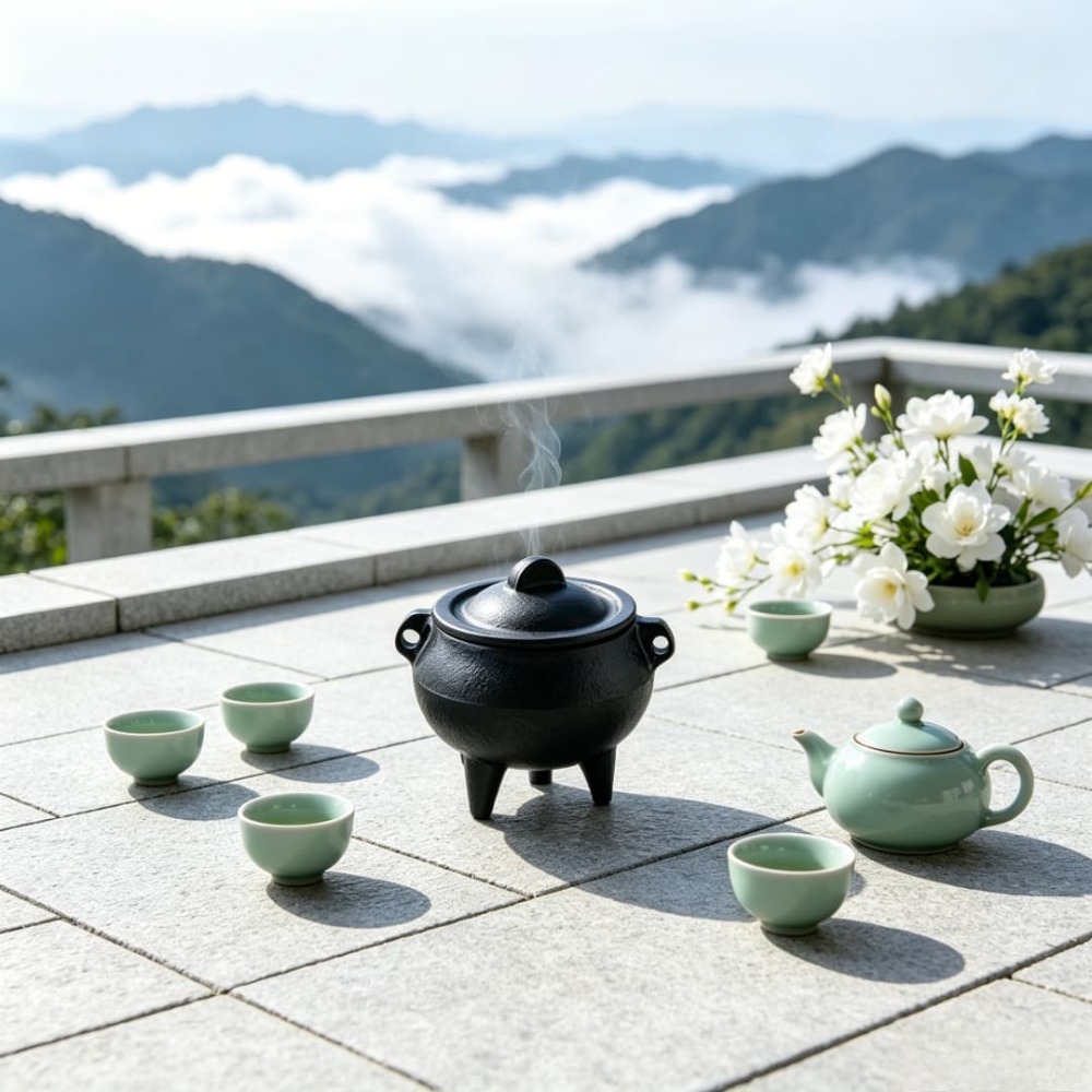 Mini Cast Iron Cauldron Incens - огляд і ціна Home Fragrance Miniso