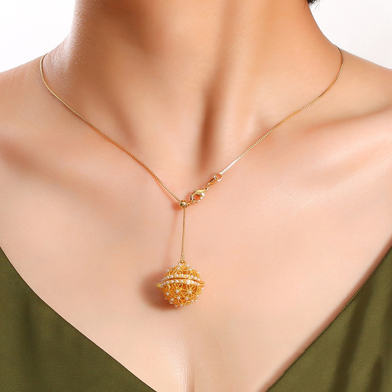 Mexico Chime Oil-Painted Flowe - огляд і ціна Diffuser Necklace Locket