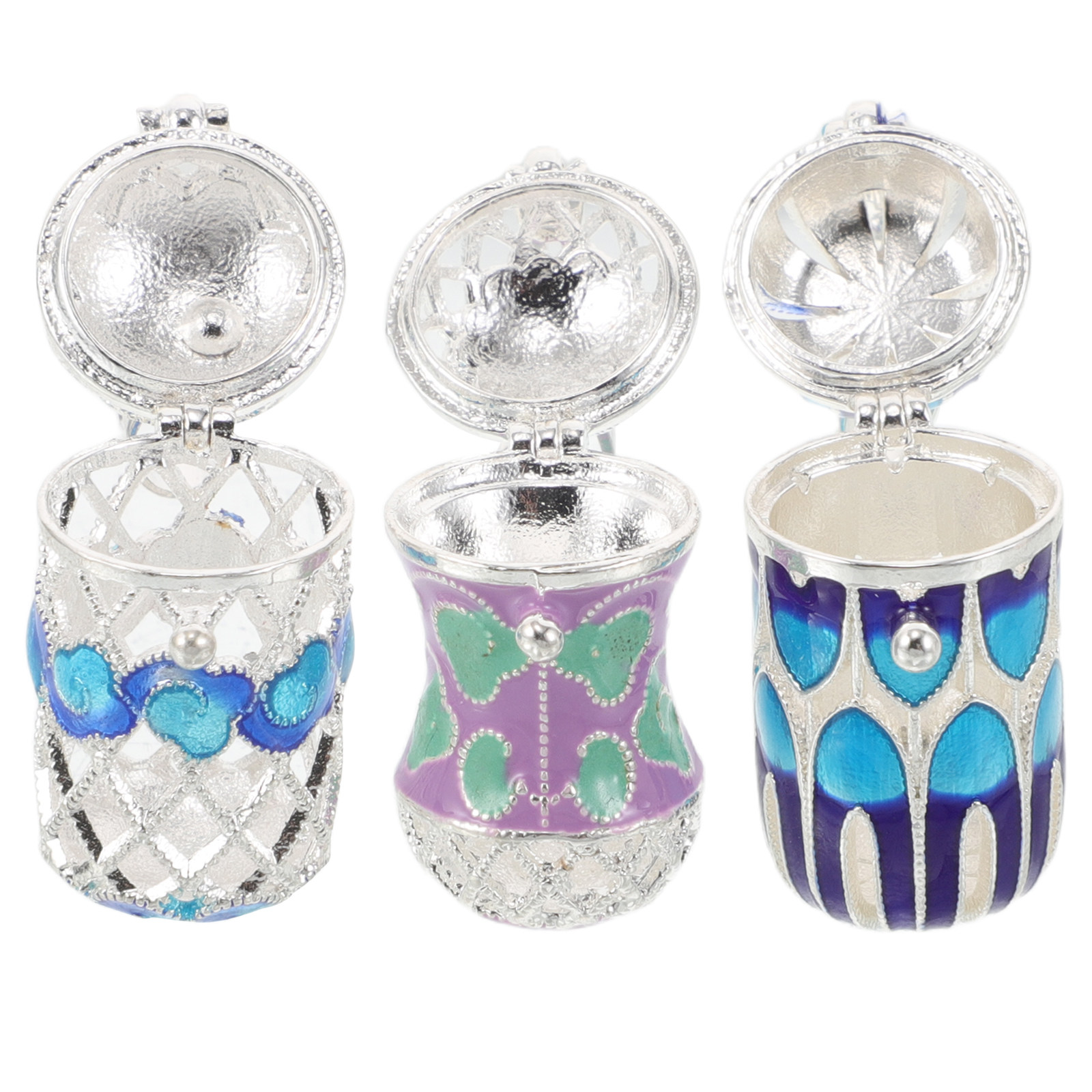 3Pcs Enamel Aroma Pendant Neck - огляд і ціна Diffuser Necklace Locket
