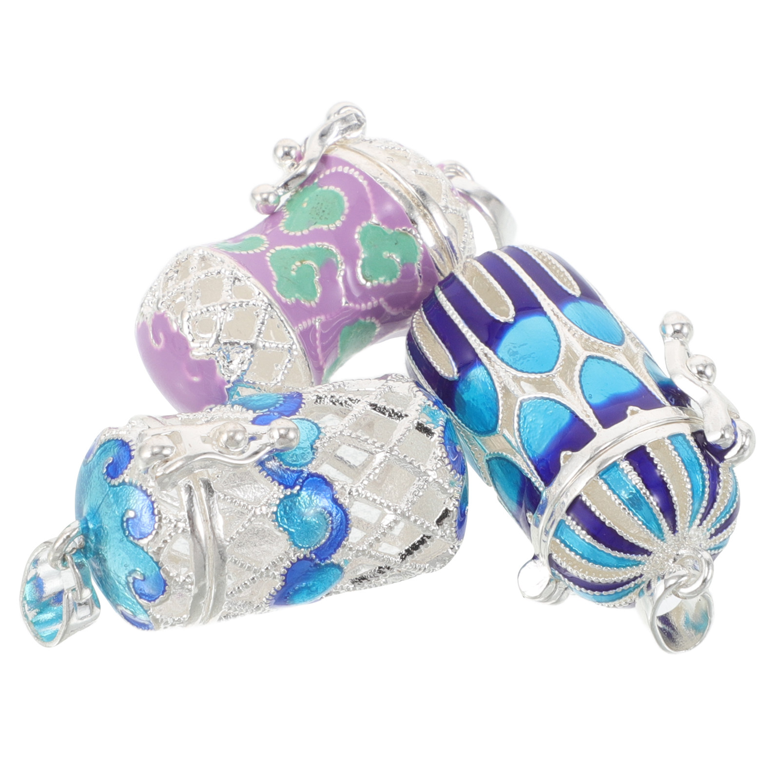 3Pcs Enamel Aroma Pendant Neck - огляд і ціна Diffuser Necklace Locket